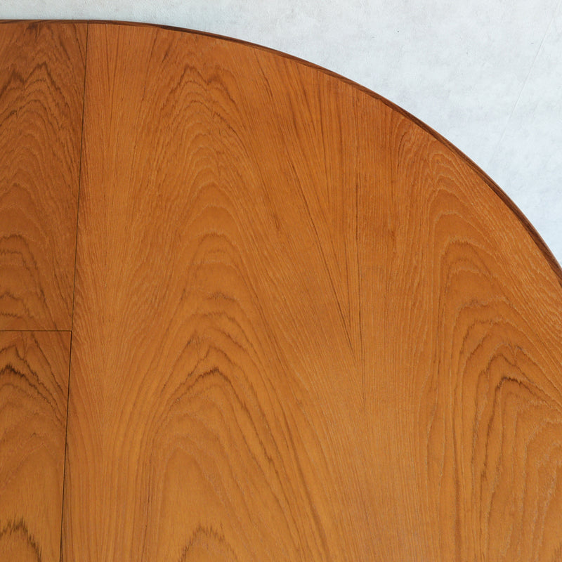 M様見学予約商品 G-PLAN ジープラン エクステンション ラウンドテーブル85 (天板剥離再塗装）