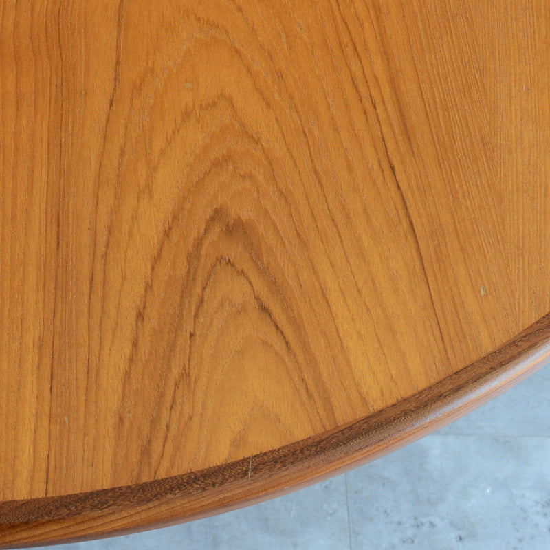 M様見学予約商品 G-PLAN ジープラン エクステンション ラウンドテーブル85 (天板剥離再塗装）