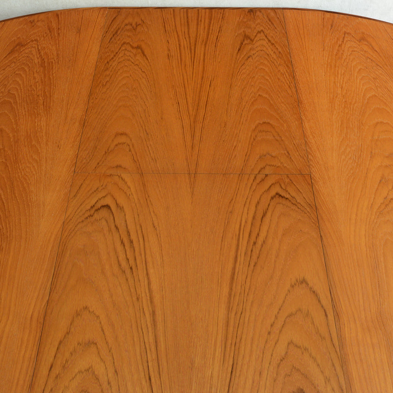 M様見学予約商品 G-PLAN ジープラン エクステンション ラウンドテーブル85 (天板剥離再塗装）