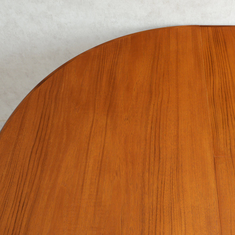 G-PLAN ジープラン　エクステンション ラウンドテーブル81(天板剥離再塗装）