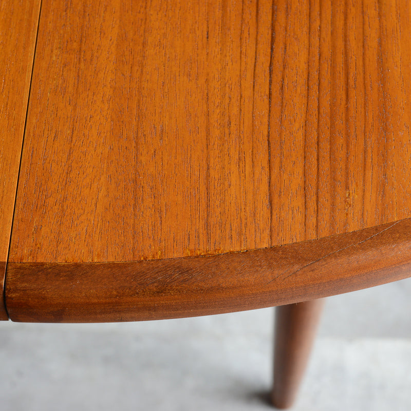 G-PLAN ジープラン　エクステンション ラウンドテーブル81(天板剥離再塗装）