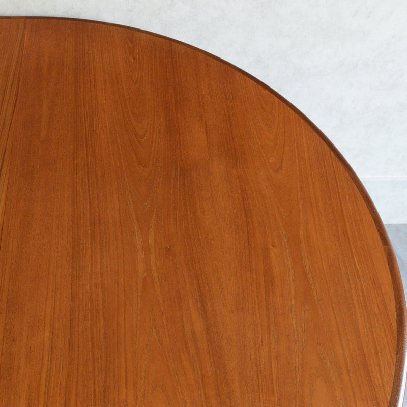 I様ご予約品　G-PLAN ジープラン エクステンション ラウンドテーブル 105 (天板剥離再塗装）