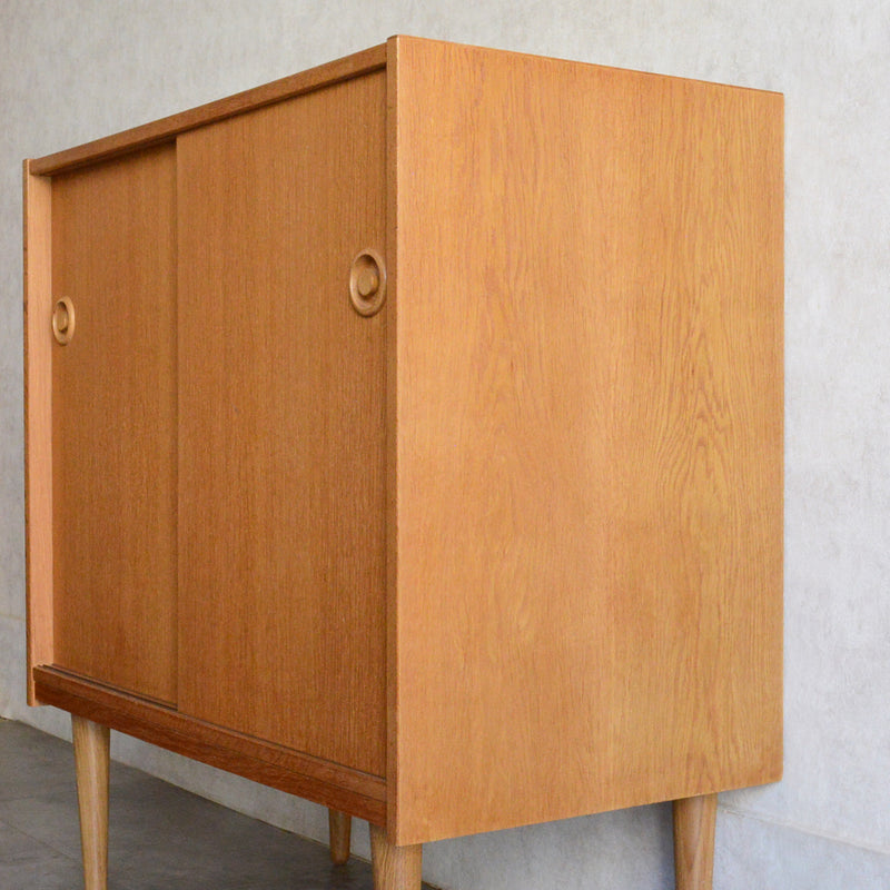 デンマーク ヴィンテージ オーク キャビネット 8-11