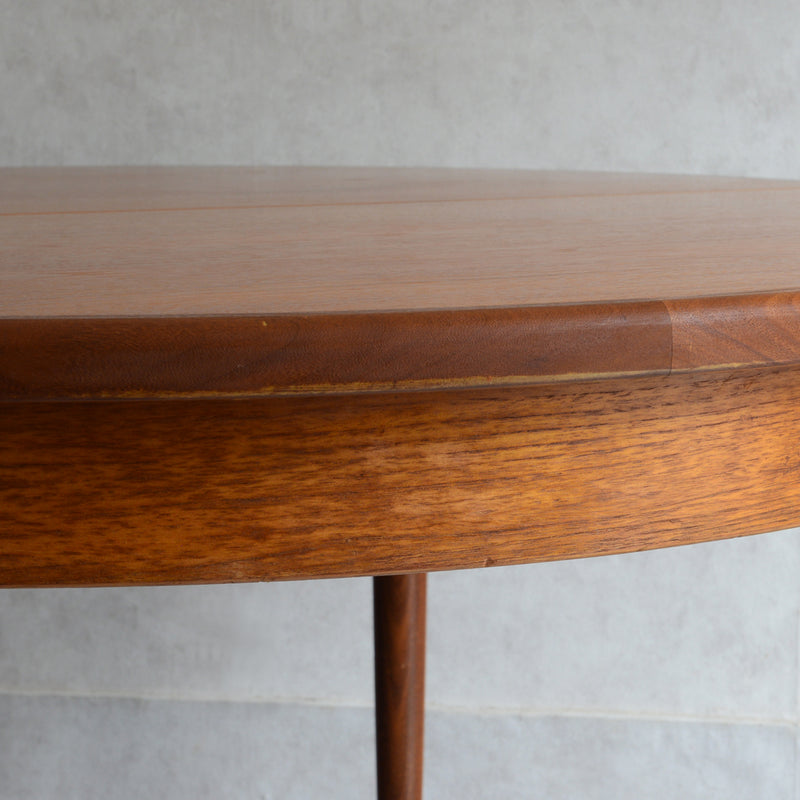 G-PLAN ジープラン　エクステンション ラウンドテーブル81(天板剥離再塗装）