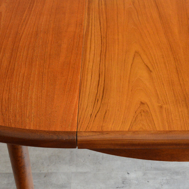 I様ご予約品　G-PLAN ジープラン エクステンション ラウンドテーブル 105 (天板剥離再塗装）