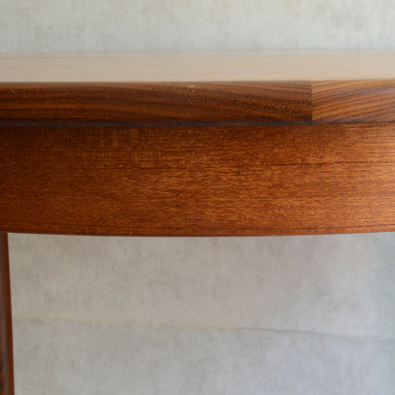 M様見学予約商品 G-PLAN ジープラン エクステンション ラウンドテーブル85 (天板剥離再塗装）