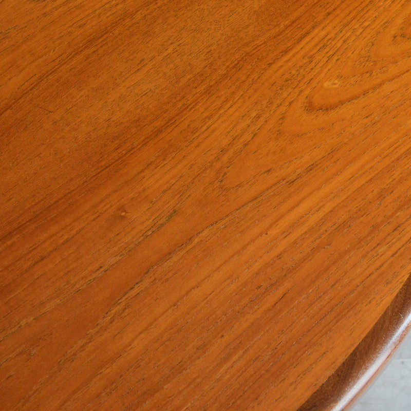 I様ご予約品　G-PLAN ジープラン エクステンション ラウンドテーブル 105 (天板剥離再塗装）