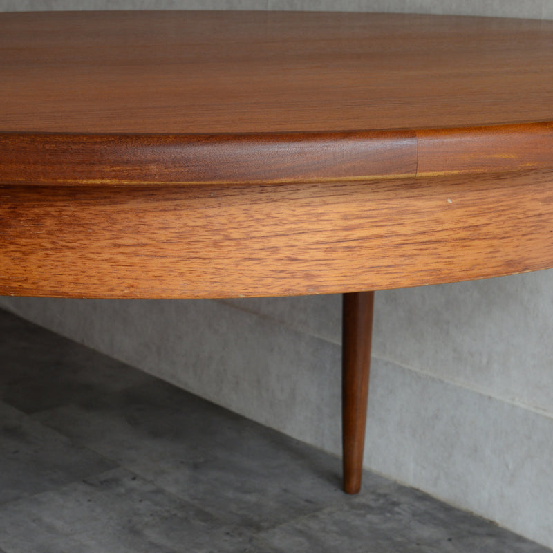 G-PLAN ジープラン　エクステンション ラウンドテーブル81(天板剥離再塗装）