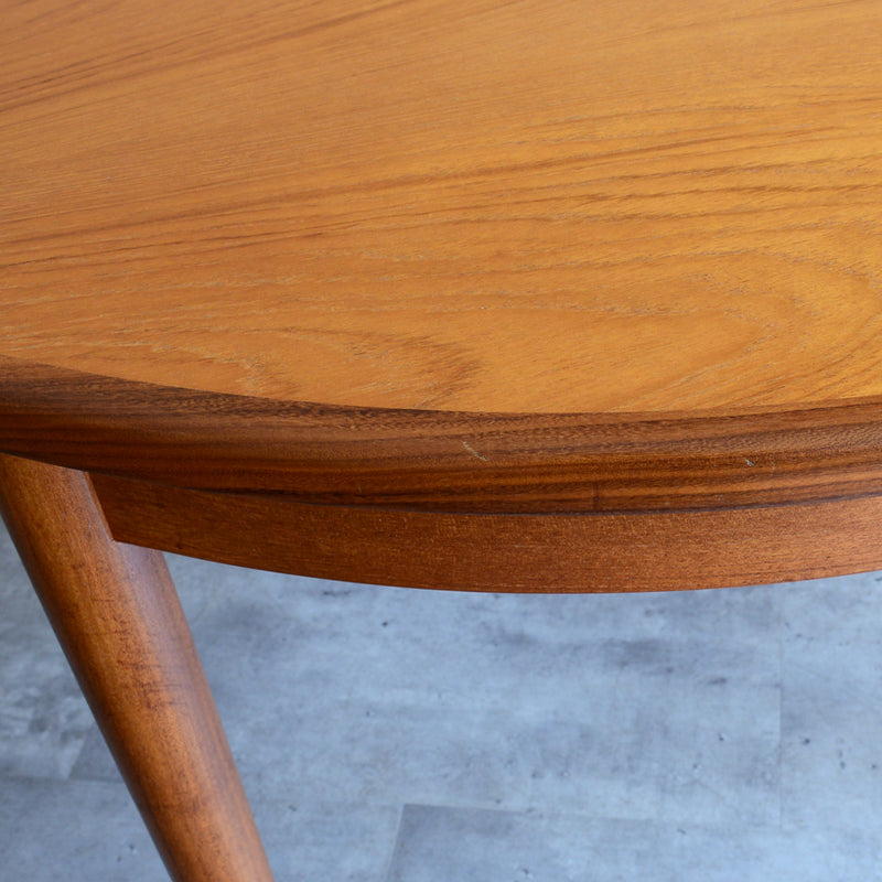 M様見学予約商品 G-PLAN ジープラン エクステンション ラウンドテーブル85 (天板剥離再塗装）