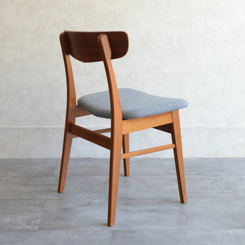 デンマークヴィンテージ ダイニングチェア 3-48(張替済・オイル仕上)