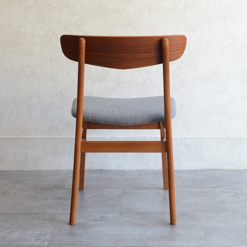 デンマークヴィンテージ ダイニングチェア 3-48(張替済・オイル仕上)