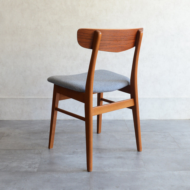 デンマークヴィンテージ ダイニングチェア 3-48(張替済・オイル仕上)