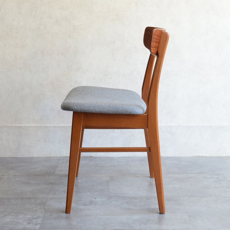 デンマークヴィンテージ ダイニングチェア 3-48(張替済・オイル仕上)