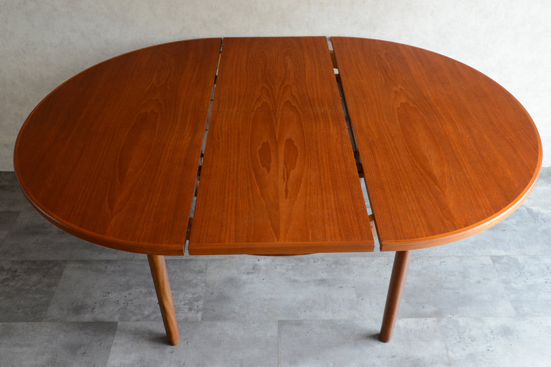 McINTOSH マッキントッシュ ラウンドエクステンション テーブル12（天板剥離再塗装済）