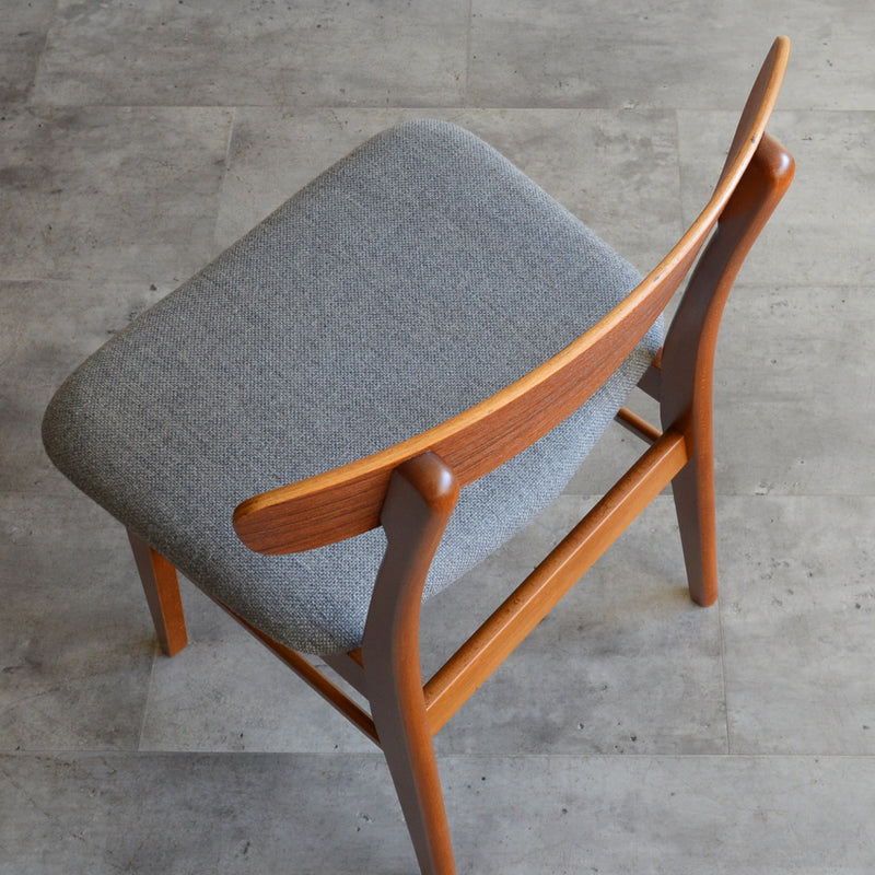 デンマークヴィンテージ ダイニングチェア 3-48(張替済・オイル仕上)