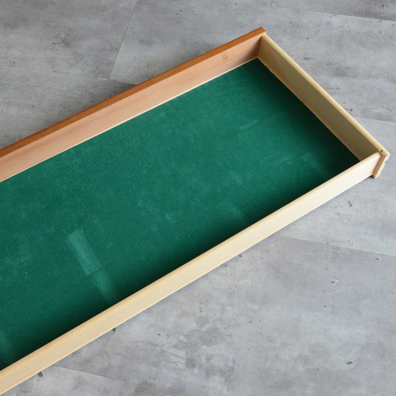 デンマークヴィンテージ 　抽斗付チークキャビネット  P-14