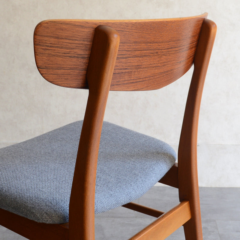 デンマークヴィンテージ ダイニングチェア 3-48(張替済・オイル仕上)