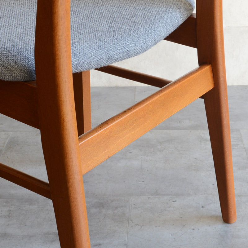 デンマークヴィンテージ ダイニングチェア 3-48(張替済・オイル仕上)