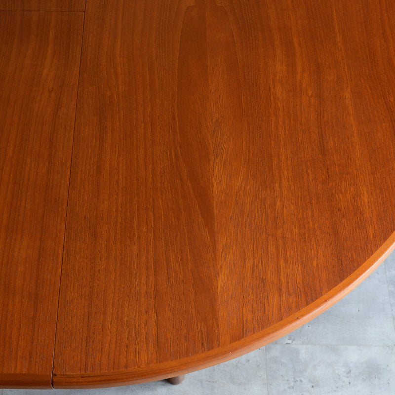 McINTOSH マッキントッシュ ラウンドエクステンション テーブル12（天板剥離再塗装済）