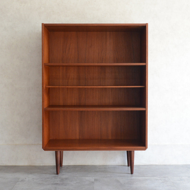 M様予約商品　デンマークヴィンテージ チークシェルフ(ガラス戸付）P-15