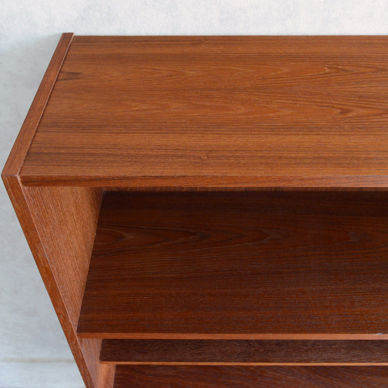 M様予約商品　デンマークヴィンテージ チークシェルフ(ガラス戸付）P-15