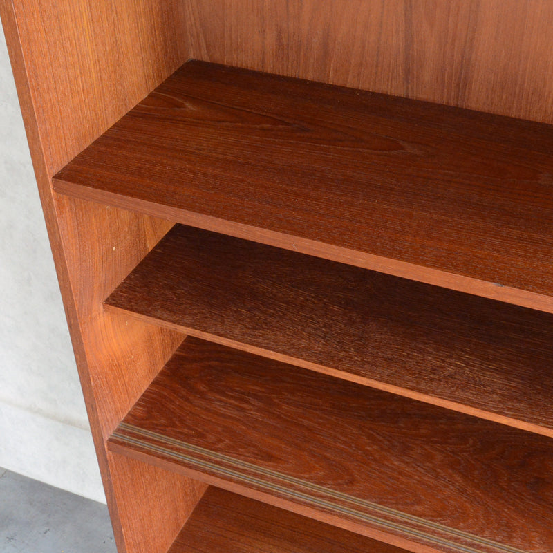 M様予約商品　デンマークヴィンテージ チークシェルフ(ガラス戸付）P-15