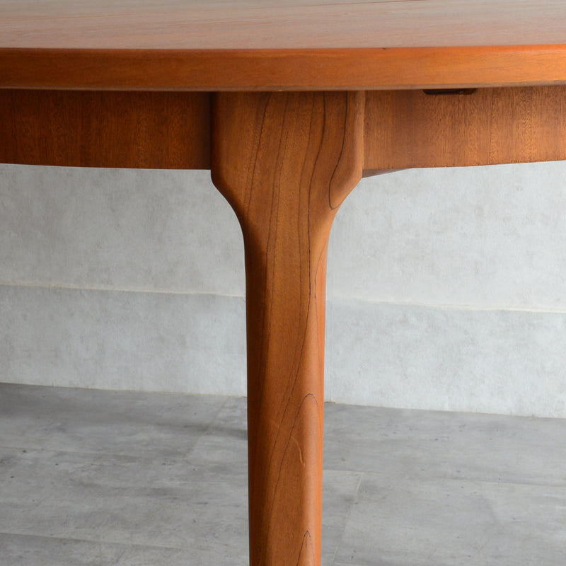 McINTOSH マッキントッシュ ラウンドエクステンション テーブル12（天板剥離再塗装済）