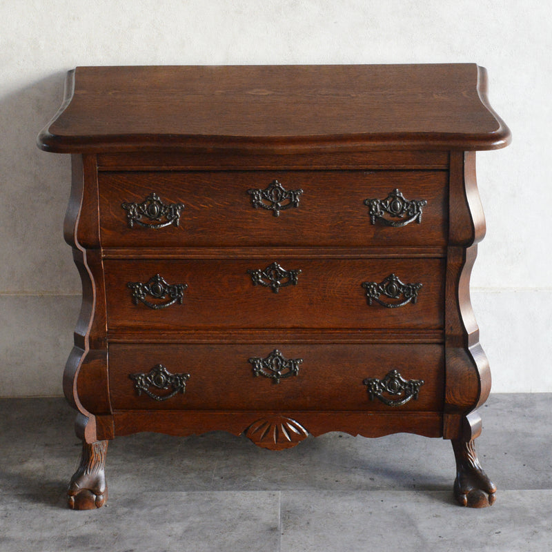 ベルギークラシック オーク 3段チェスト 04