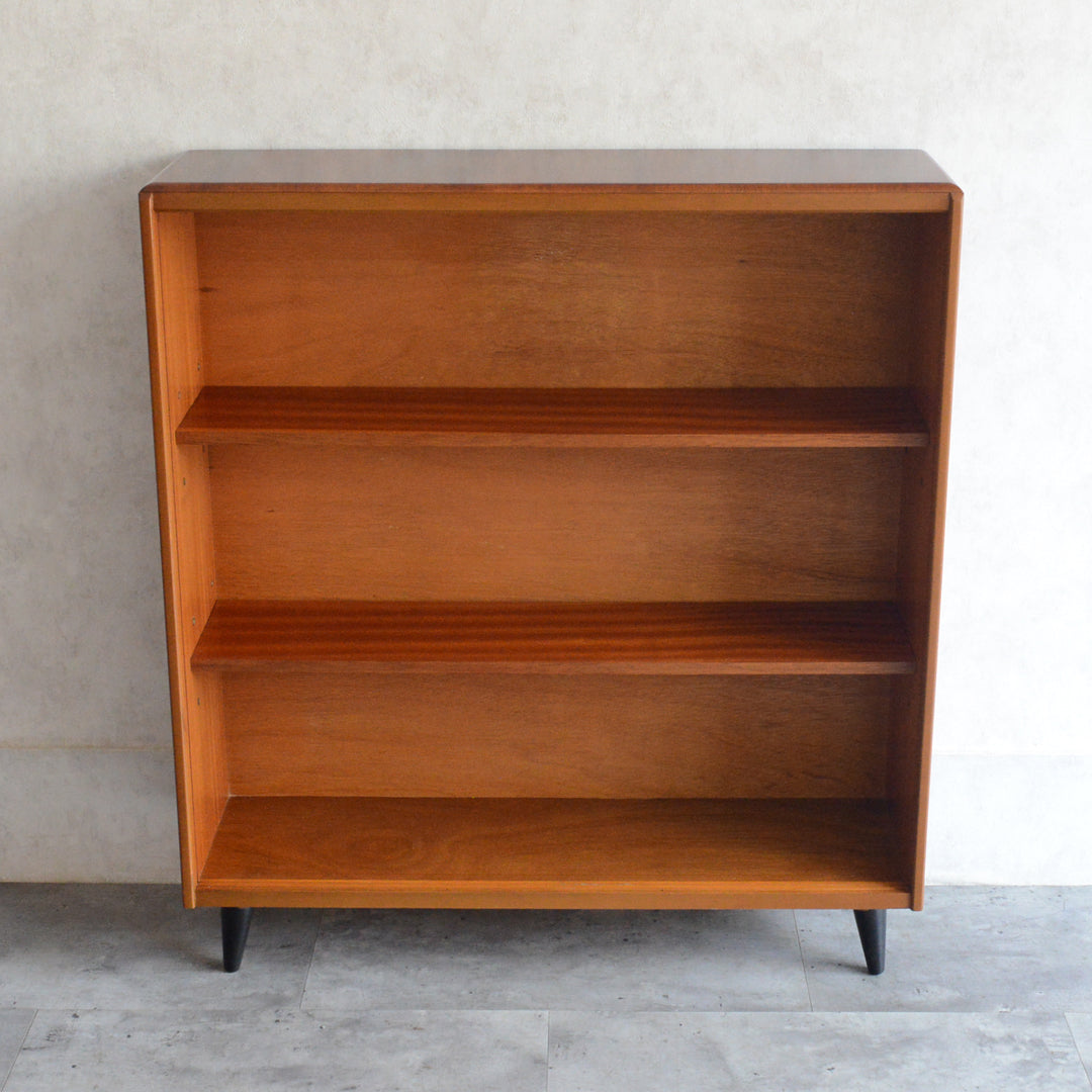 ミッドセンチュリー ヴィンテージ　ガラスキャビネット 96(天板剥離再塗装済）