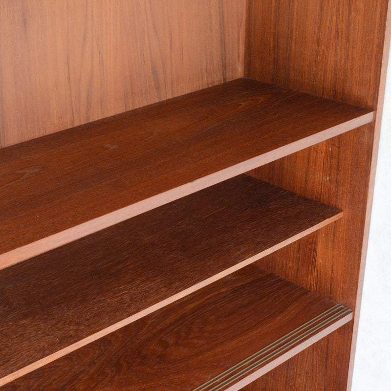 M様予約商品　デンマークヴィンテージ チークシェルフ(ガラス戸付）P-15