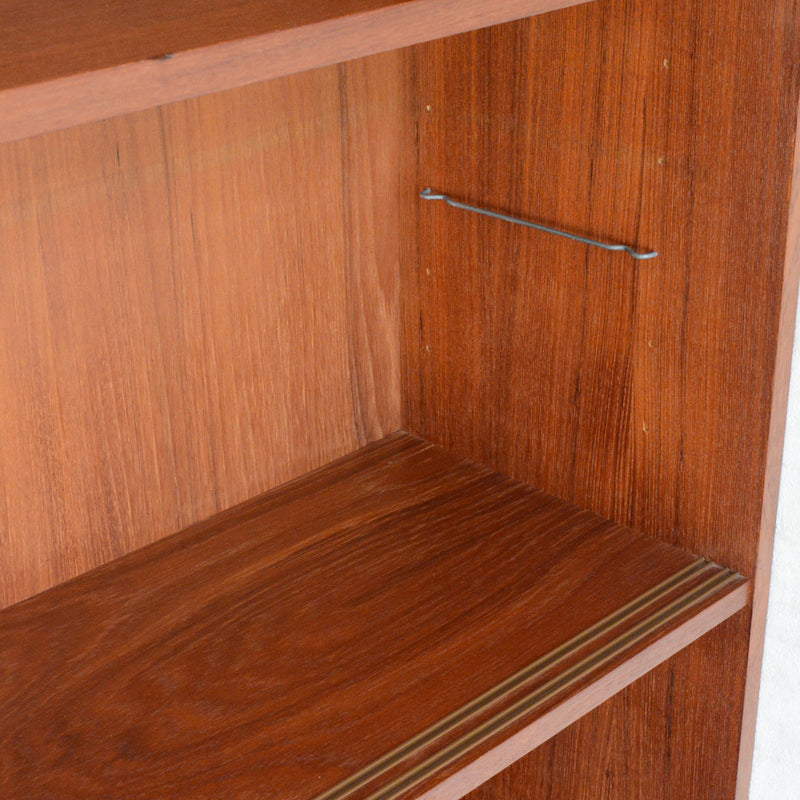 M様予約商品　デンマークヴィンテージ チークシェルフ(ガラス戸付）P-15