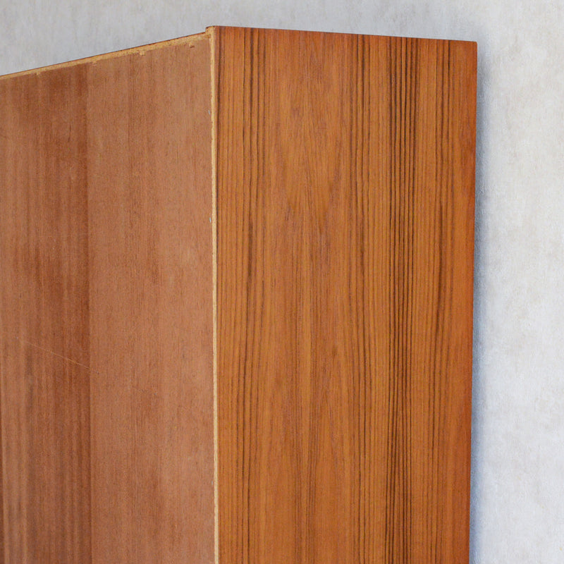 M様予約商品　デンマークヴィンテージ チークシェルフ(ガラス戸付）P-15