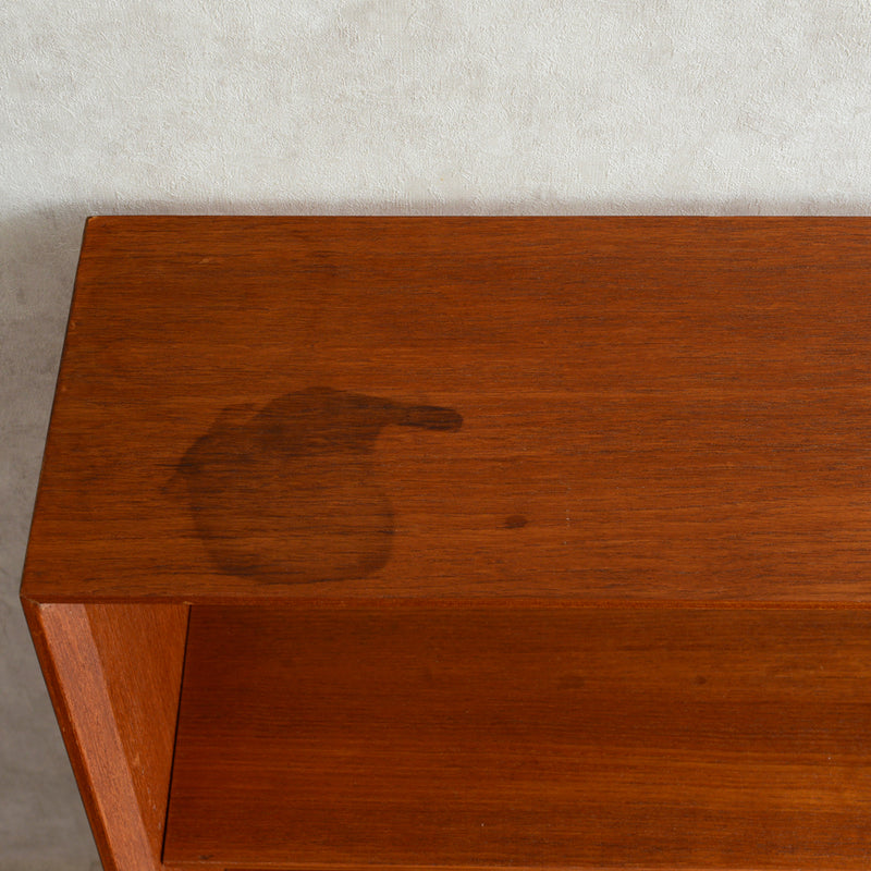 デンマーク ヴィンテージ オープンキャビネット 5-28(抽斗付・オイル仕上）