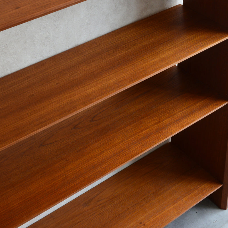 デンマーク ヴィンテージ オープンキャビネット 5-28(抽斗付・オイル仕上）