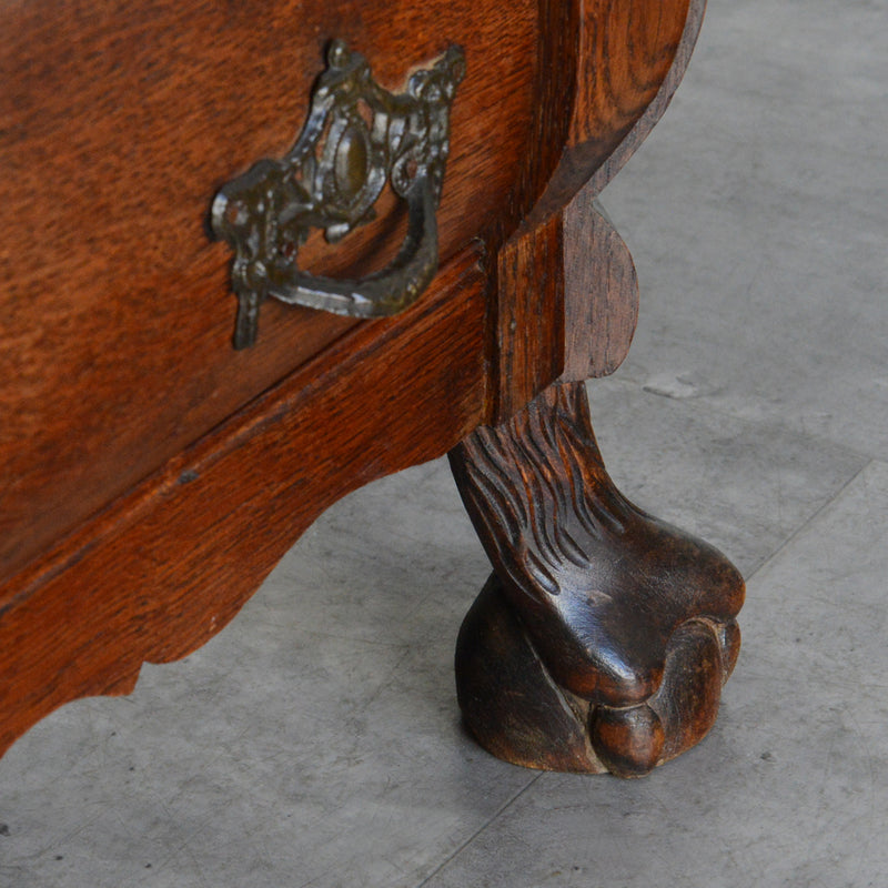 ベルギークラシック オーク 3段チェスト 04