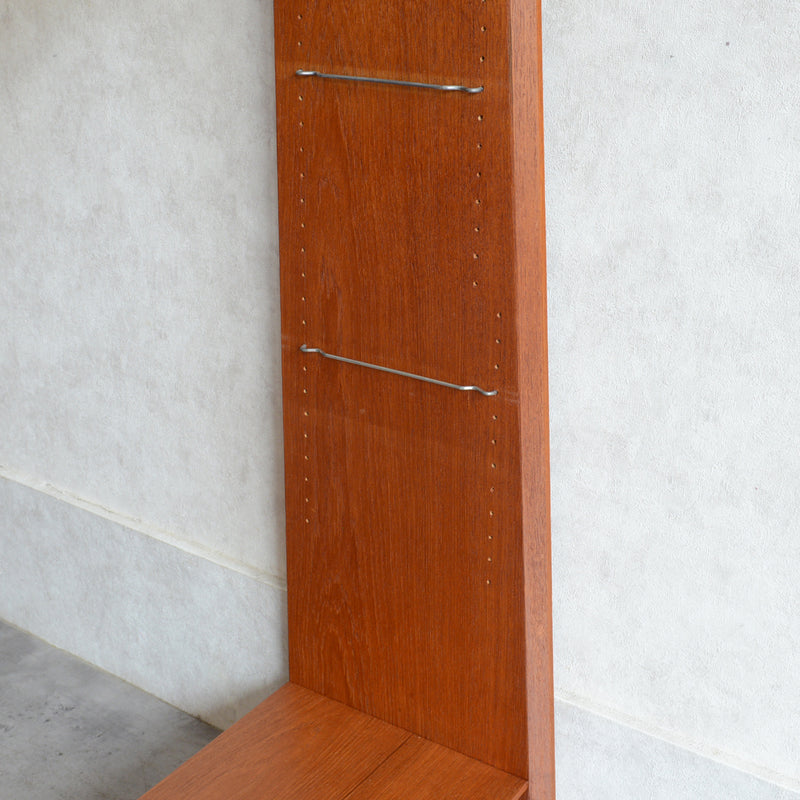 デンマーク ヴィンテージ オープンキャビネット 5-28(抽斗付・オイル仕上）