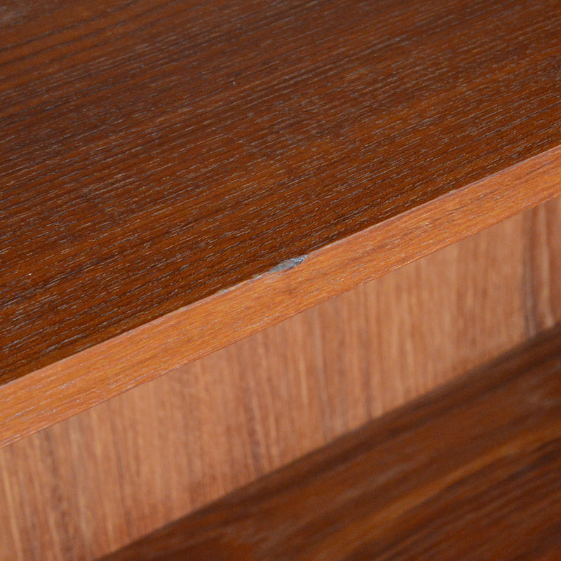 M様予約商品　デンマークヴィンテージ チークシェルフ(ガラス戸付）P-15