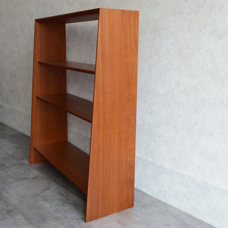 デンマーク ヴィンテージ オープンキャビネット 5-28(抽斗付・オイル仕上）