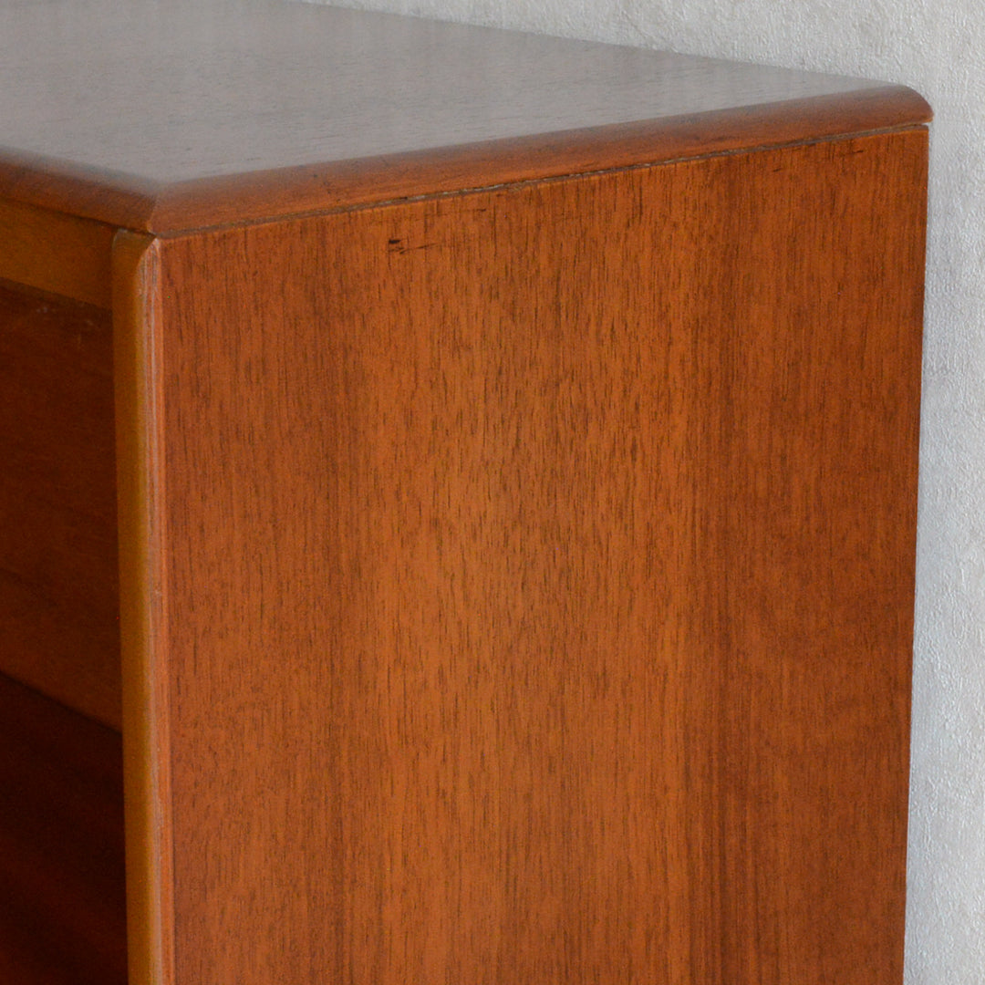 ミッドセンチュリー ヴィンテージ　ガラスキャビネット 96(天板剥離再塗装済）