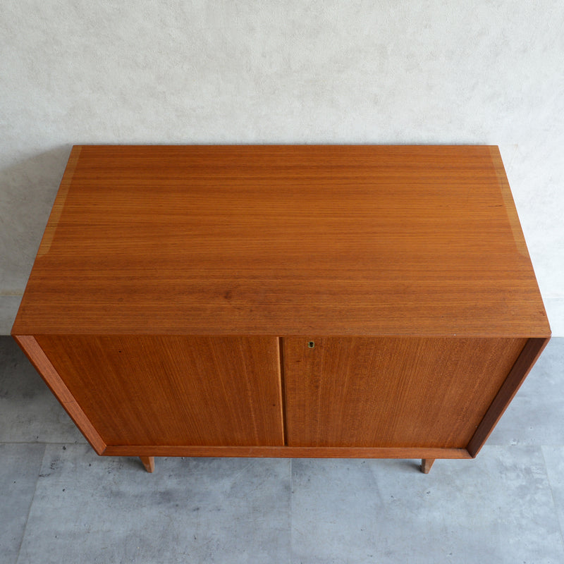 デンマーク ヴィンテージ オープンキャビネット 5-28(抽斗付・オイル仕上）