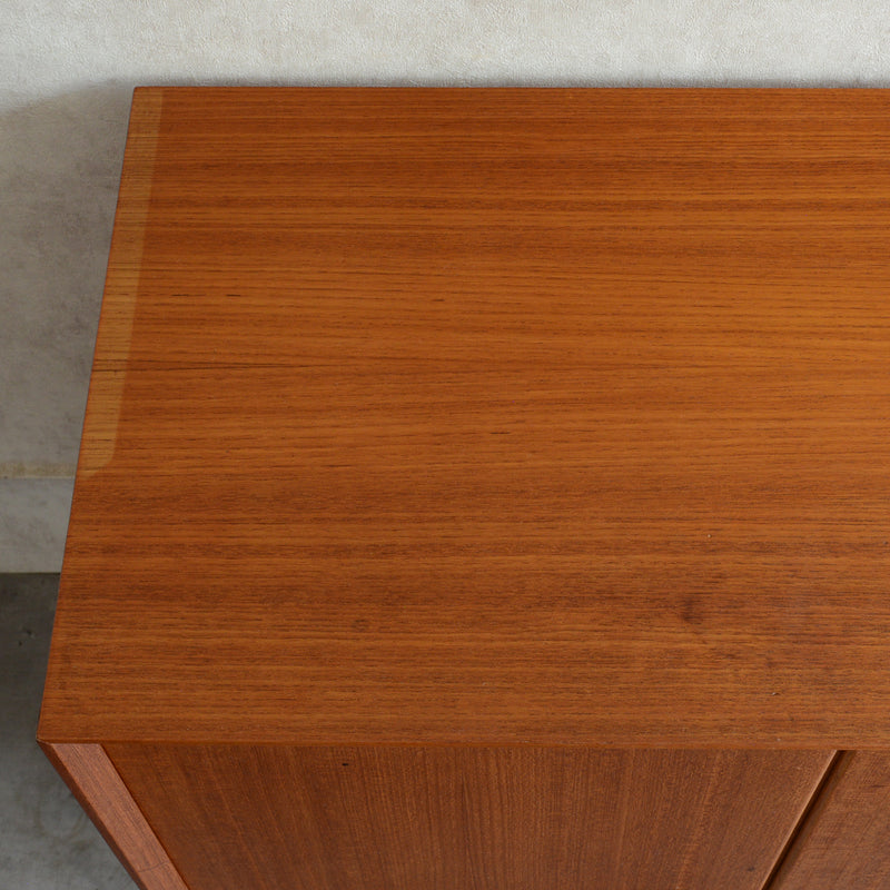 デンマーク ヴィンテージ オープンキャビネット 5-28(抽斗付・オイル仕上）