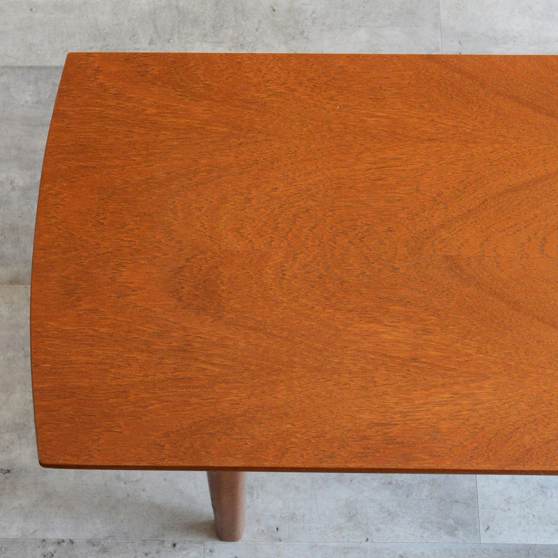 60S チーク ローテーブル 42(天板剥離再塗装済）