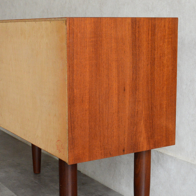 デンマーク ヴィンテージ チーク２段チェスト 6-42