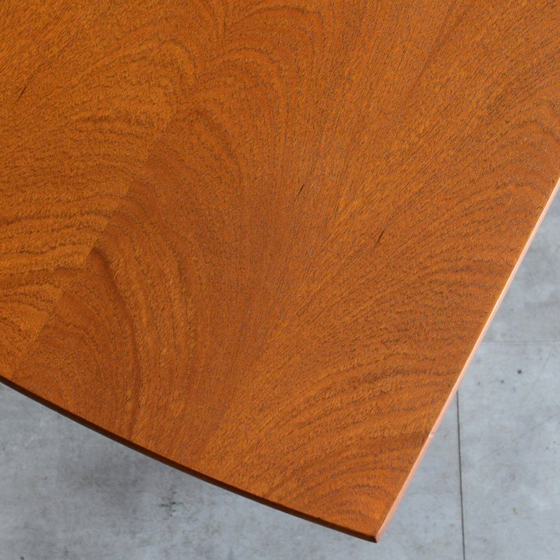 60S チーク ローテーブル 42(天板剥離再塗装済）