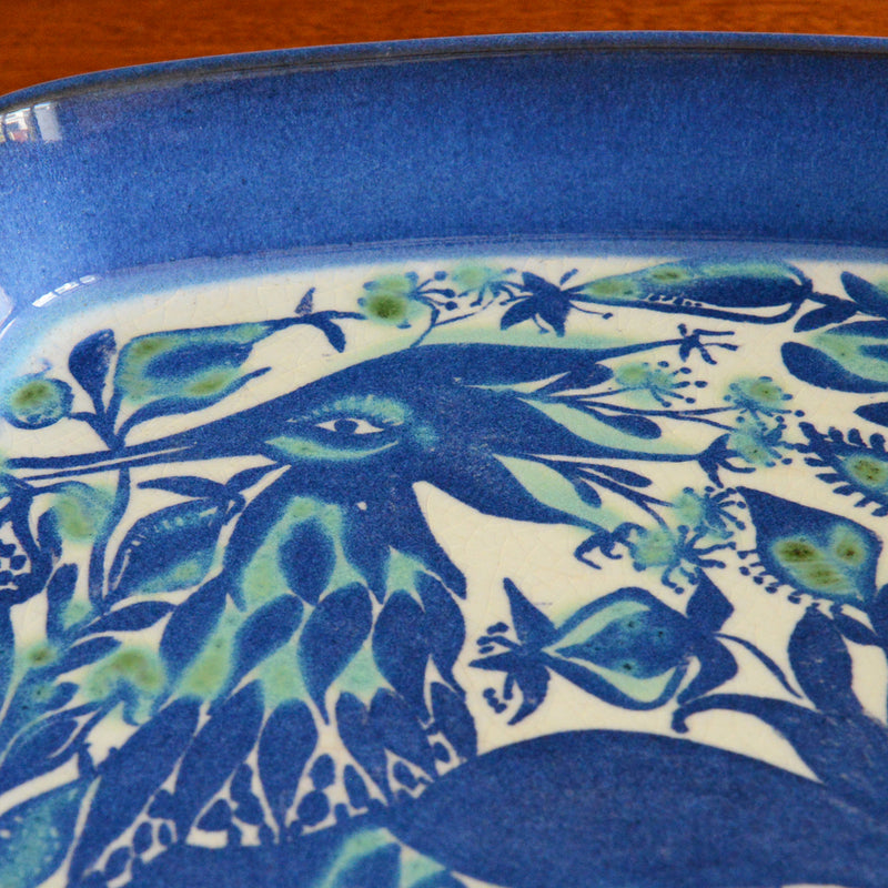 Royal Copenhagen Tenera　鳥スクエアディッシュ プレート PX-6