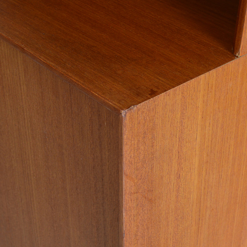 デンマーク ヴィンテージ オープンキャビネット 5-28(抽斗付・オイル仕上）