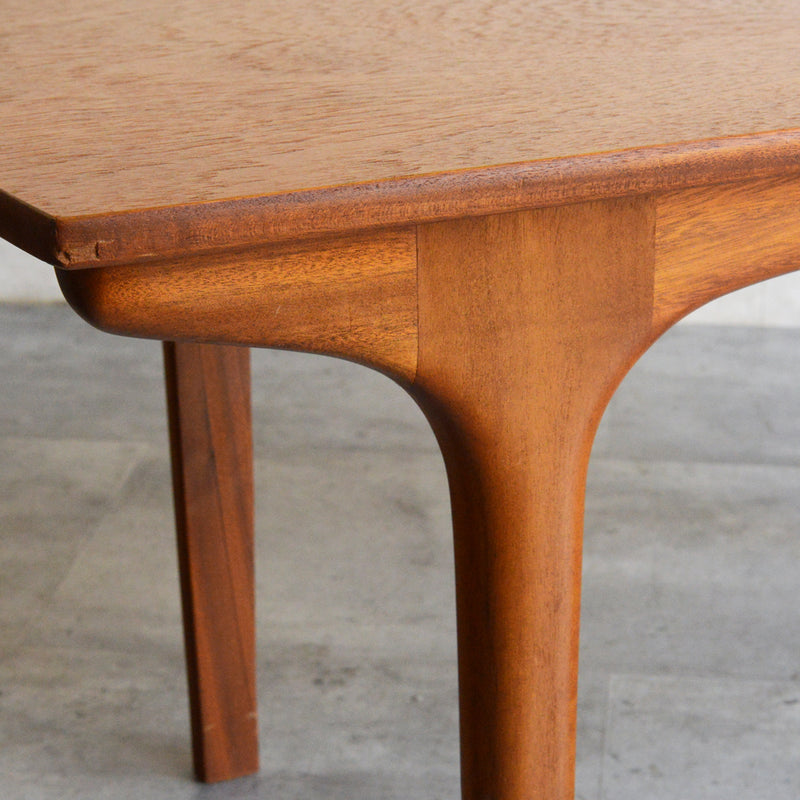 60S チーク ローテーブル 42(天板剥離再塗装済）