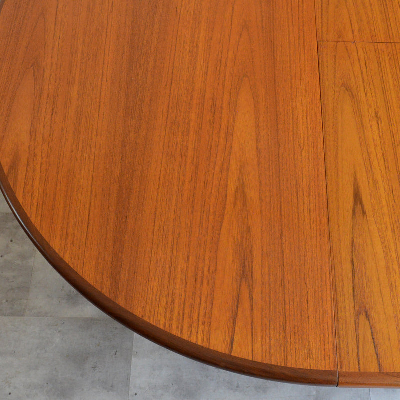 G-PLAN ジープラン エクステンション ラウンドテーブル93 (天板剥離再塗装）