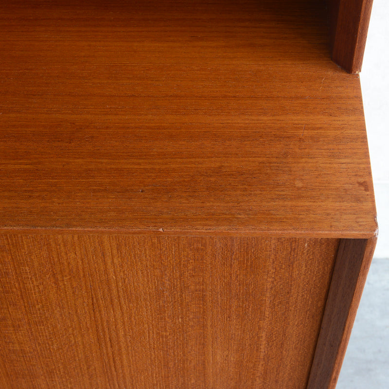 デンマーク ヴィンテージ オープンキャビネット 5-28(抽斗付・オイル仕上）