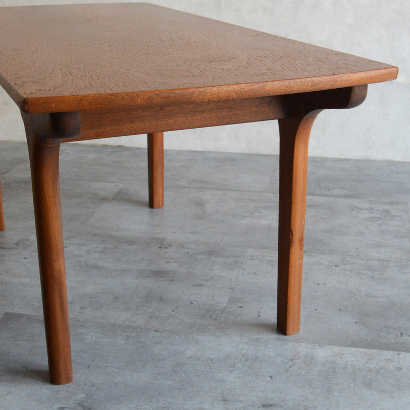 60S チーク ローテーブル 42(天板剥離再塗装済）